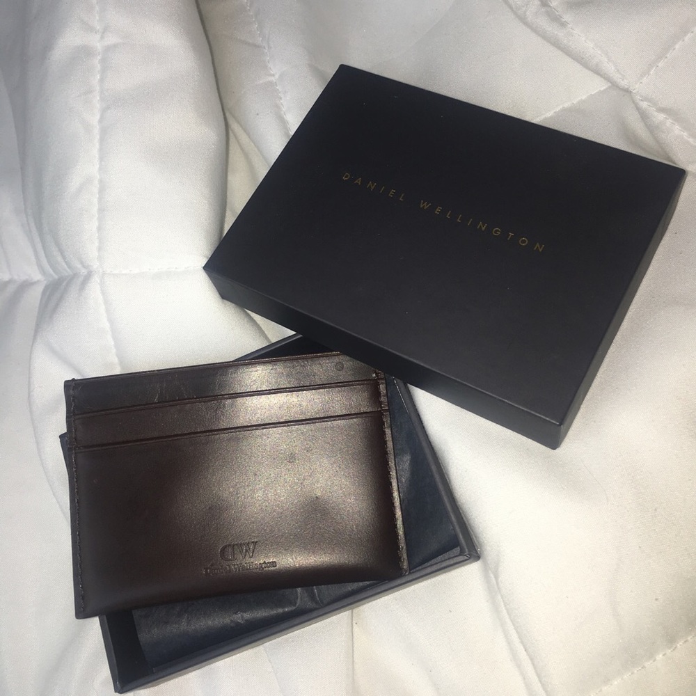 Daniel Wellington Brown Leather Cardholder